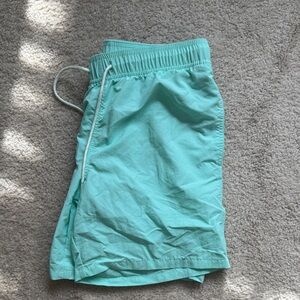 Men's Mint Green Swim/Active Shorts